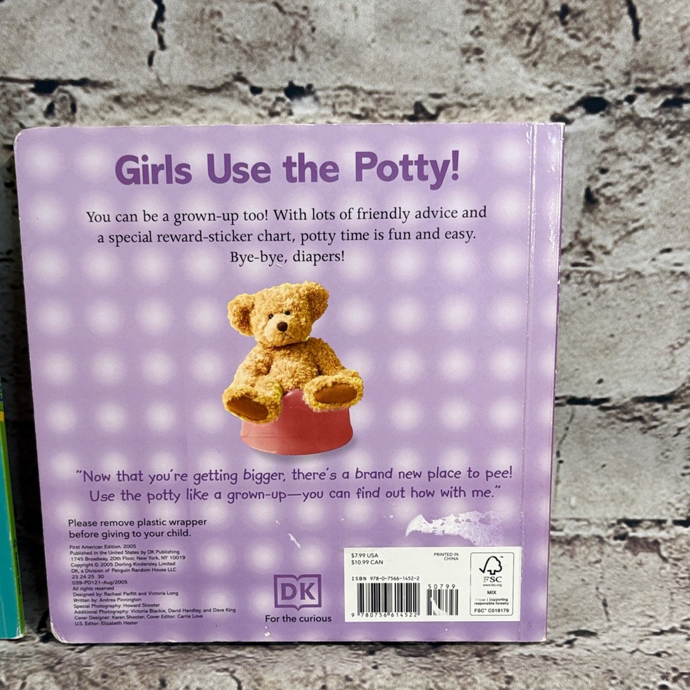 Sesame Street P is for Potty! And Girls Use the Potty! Book Bundle - Picture 6 of 16